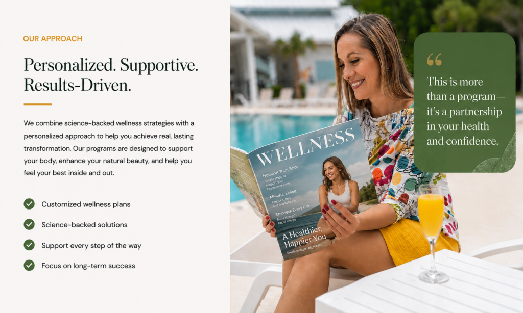 personalized. supportize. results driven kokobeenze weight & wellness